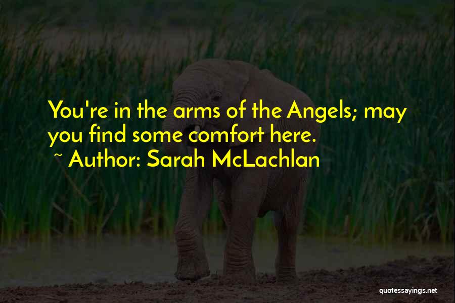 Comfort In Your Arms Quotes By Sarah McLachlan