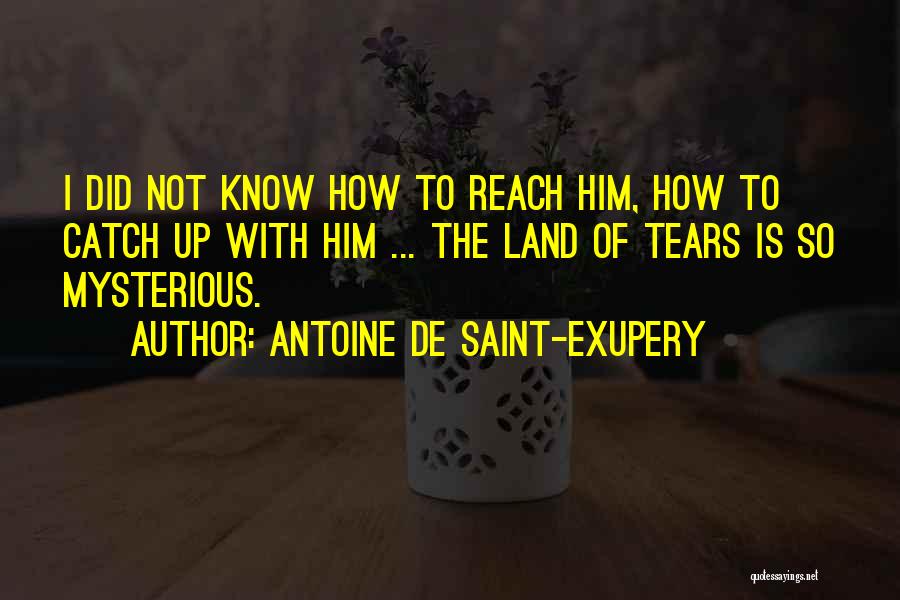 Comfort Sadness Quotes By Antoine De Saint-Exupery