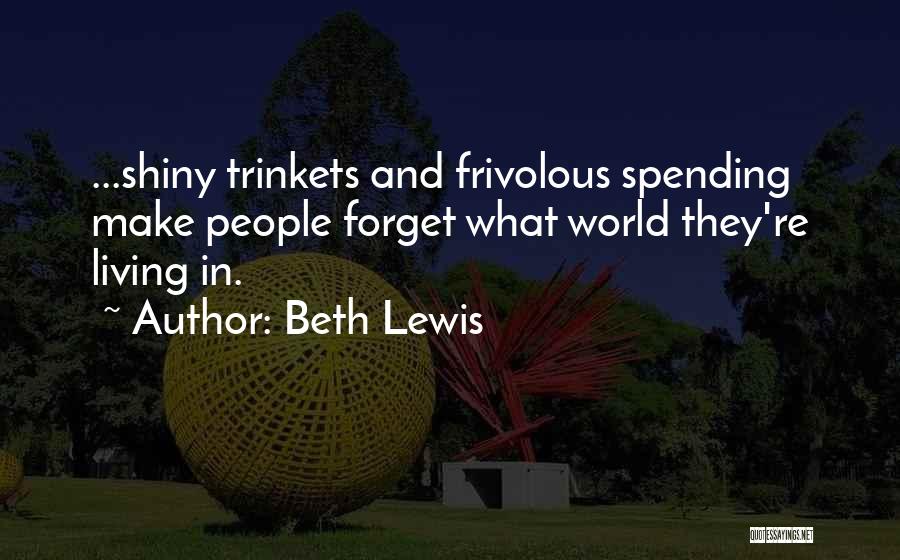 Comfort Sadness Quotes By Beth Lewis