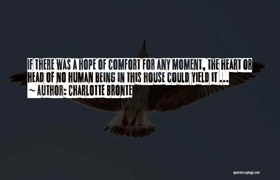 Comfort Sadness Quotes By Charlotte Bronte