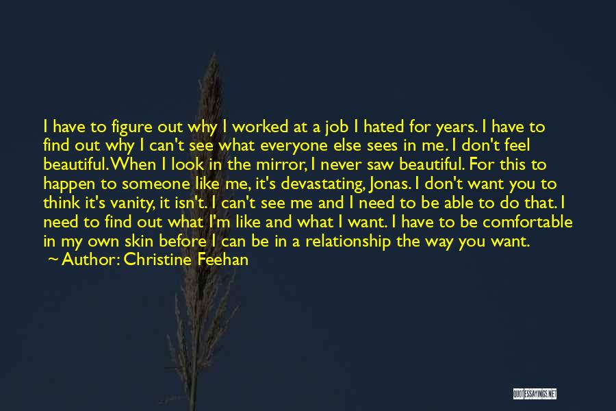 Comfortable Relationships Quotes By Christine Feehan