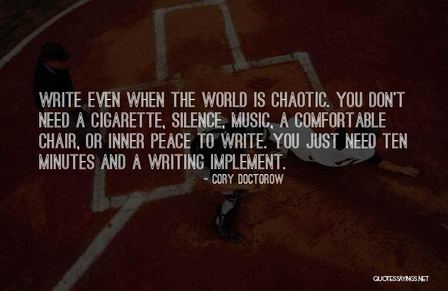 Comfortable Silence Quotes By Cory Doctorow