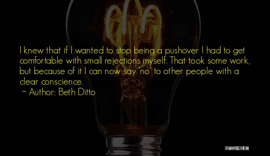 Comfortable With Myself Quotes By Beth Ditto