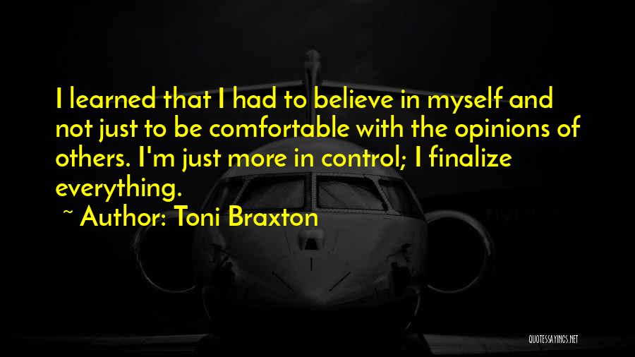 Comfortable With Quotes By Toni Braxton