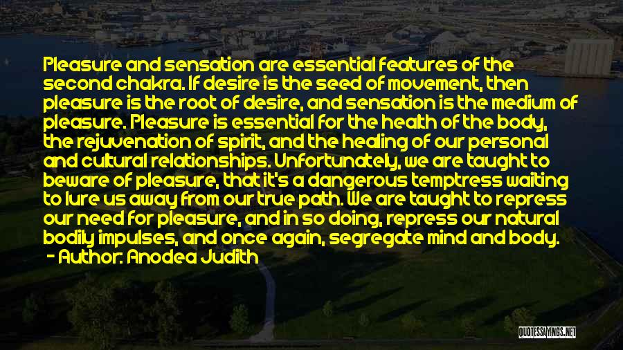 Comfortable With Your Body Quotes By Anodea Judith