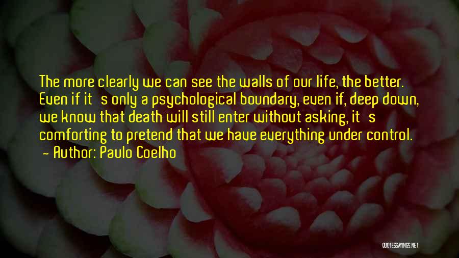 Comforting Death Quotes By Paulo Coelho