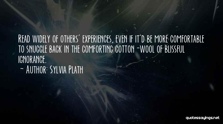 Comforting Others Quotes By Sylvia Plath