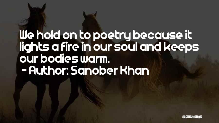 Comforting Words Quotes By Sanober Khan