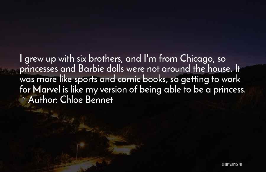 Comic Books Quotes By Chloe Bennet