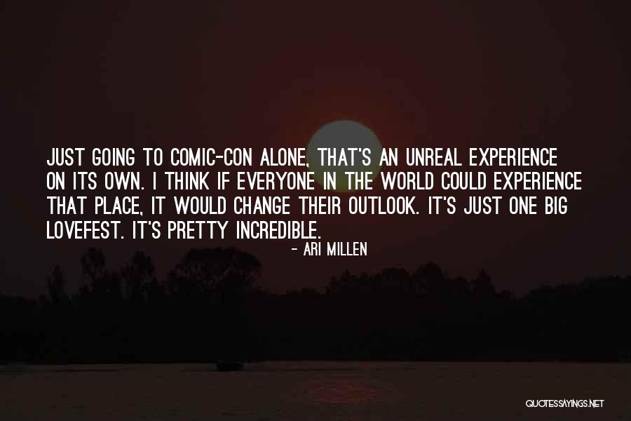 Comic Con Quotes By Ari Millen