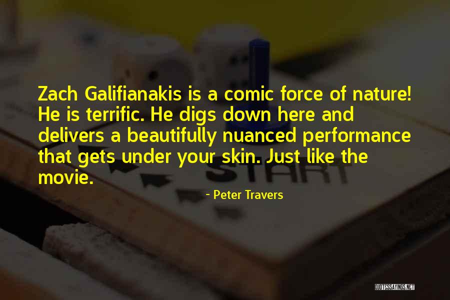 Comic Here Quotes By Peter Travers Comic Here Quotes By Peter Travers