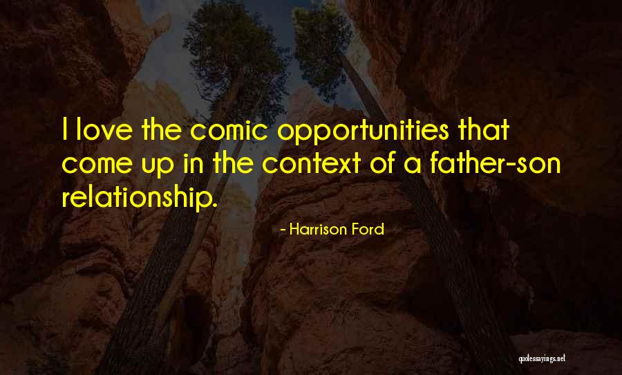 Comic Quotes By Harrison Ford