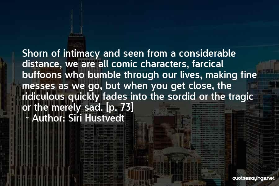 Comic Quotes By Siri Hustvedt