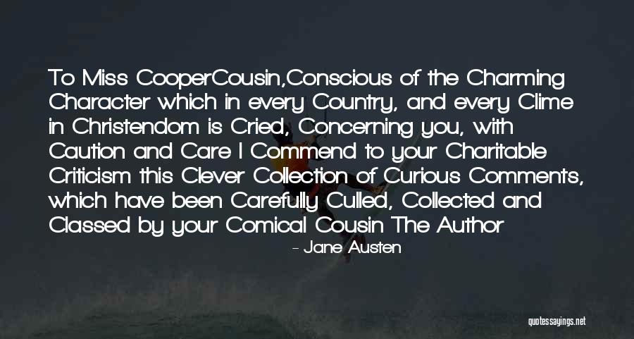 Comical Quotes By Jane Austen Comical Quotes By Jane Austen
