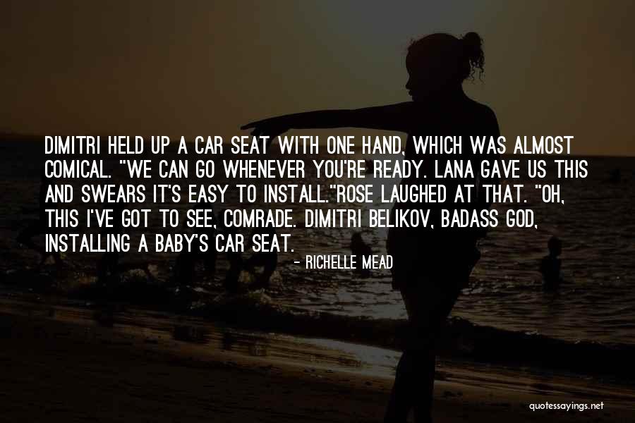 Comical Quotes By Richelle Mead