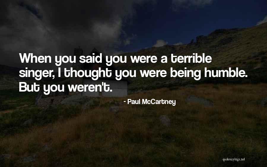 Comicality Gone Quotes By Paul McCartney Comicality Gone Quotes By Paul McCartney