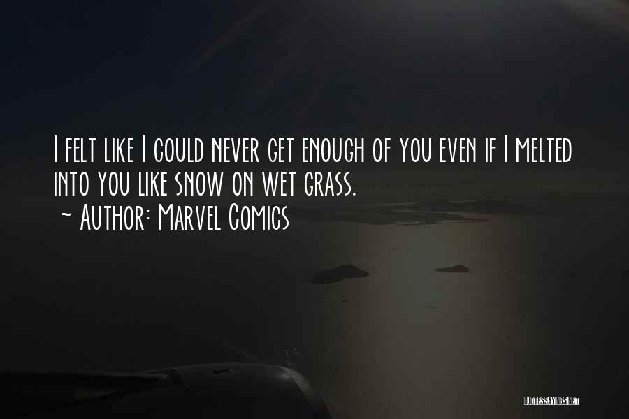 Comics Quotes By Marvel Comics