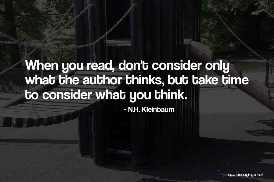 Comidas Con Quotes By N.H. Kleinbaum Comidas Con Quotes By N.H. Kleinbaum
