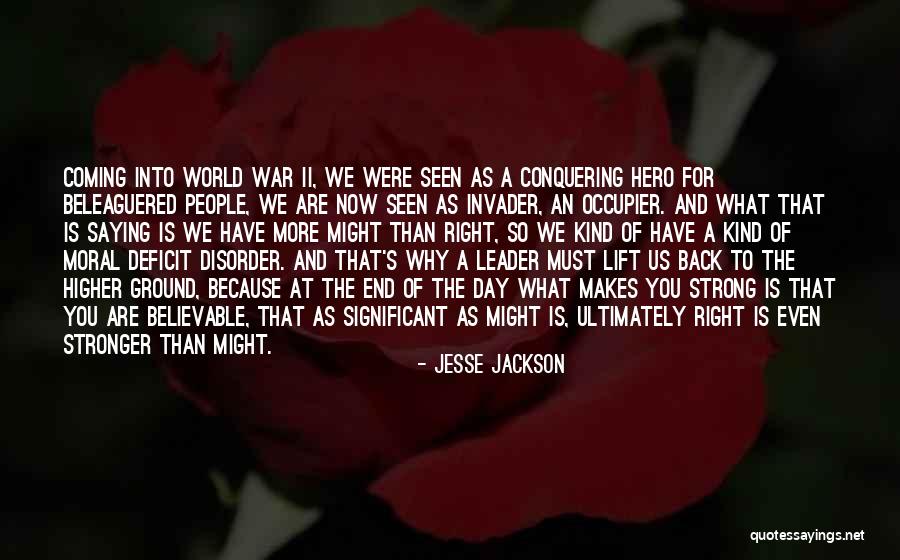 Coming Back Stronger Quotes By Jesse Jackson