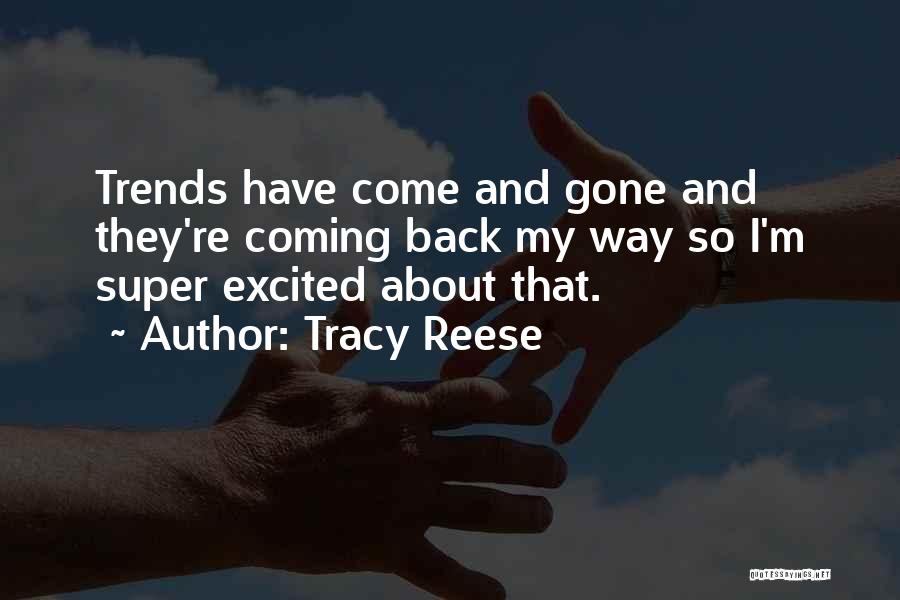 Coming Back To Each Other Quotes By Tracy Reese