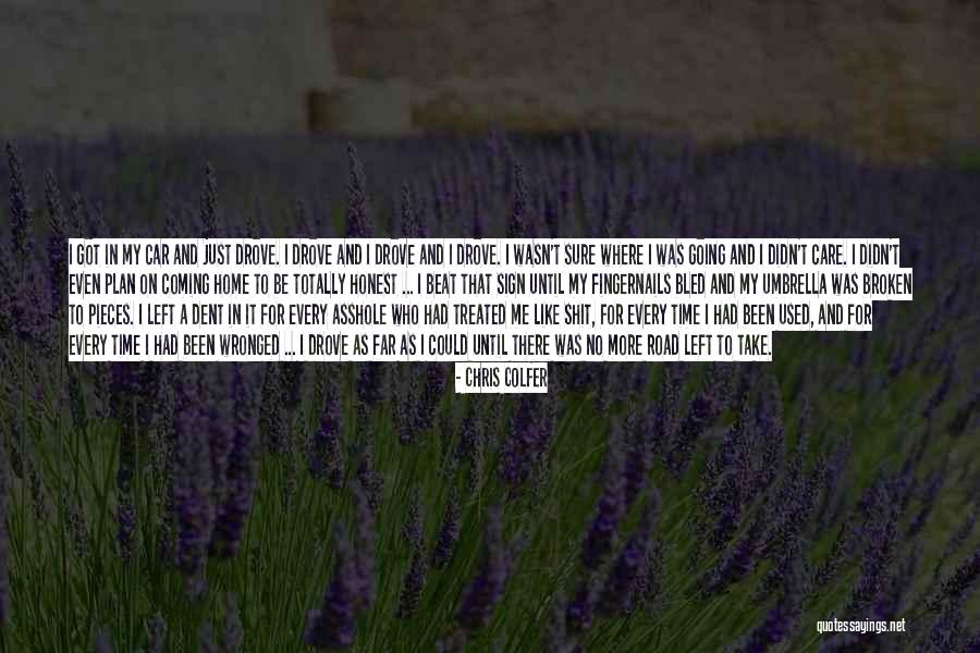 Coming From A Broken Home Quotes By Chris Colfer Coming From A Broken Home Quotes By Chris Colfer