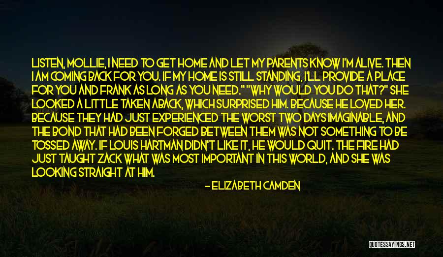 Coming Home To Yourself Quotes By Elizabeth Camden