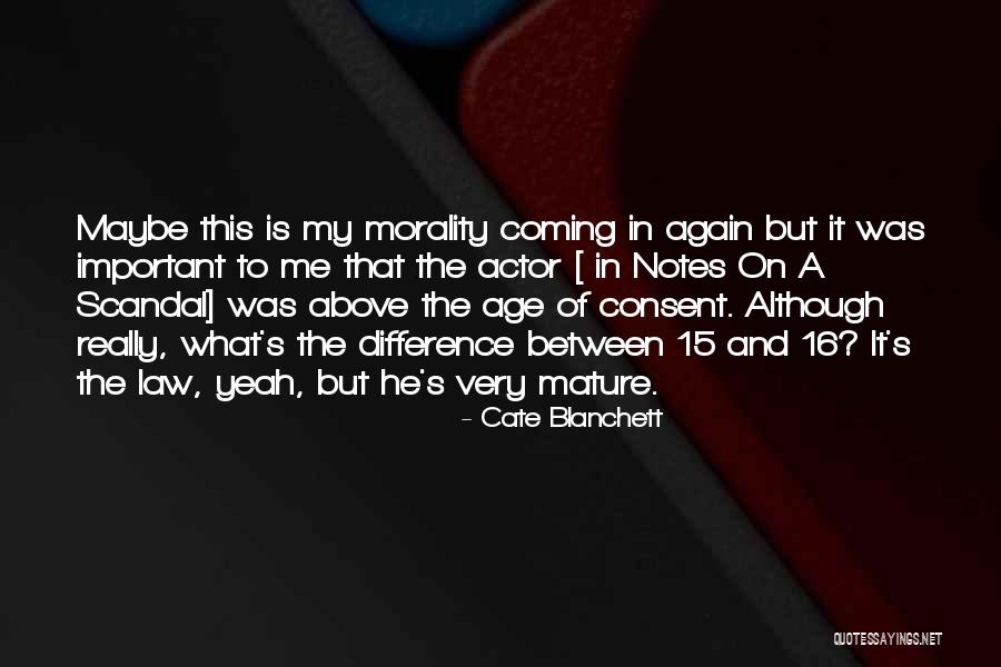 Coming In Between Quotes By Cate Blanchett Coming In Between Quotes By Cate Blanchett