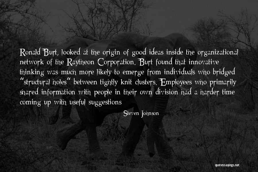 Coming In Between Quotes By Steven Johnson Coming In Between Quotes By Steven Johnson