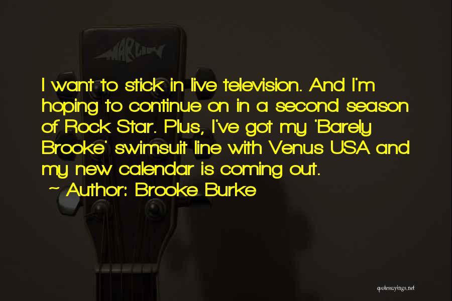 Coming In Second Quotes By Brooke Burke