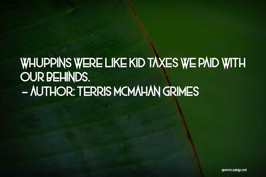 Coming Of Age Quotes By Terris McMahan Grimes