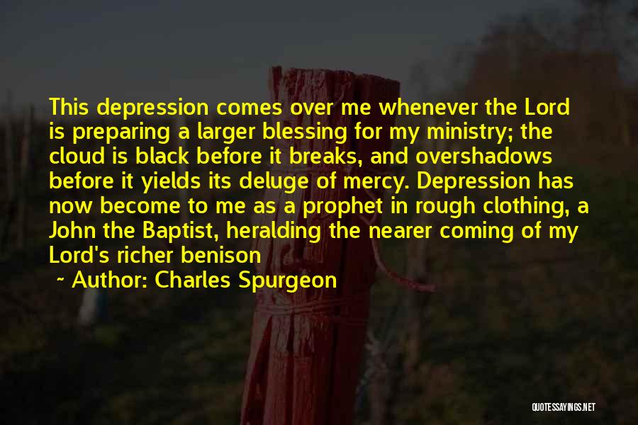 Coming Out Depression Quotes By Charles Spurgeon