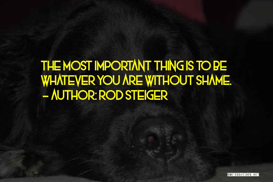 Coming Out Depression Quotes By Rod Steiger