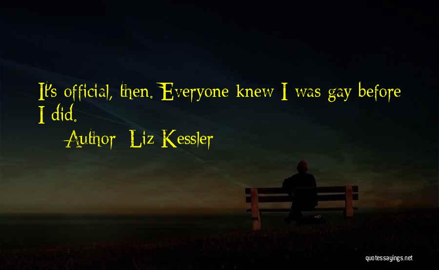 Coming Out Lesbian Quotes By Liz Kessler