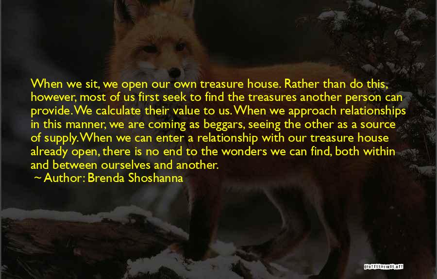 Coming Out Of A Relationship Quotes By Brenda Shoshanna