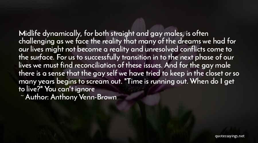 Coming Out Of The Closet Quotes By Anthony Venn-Brown