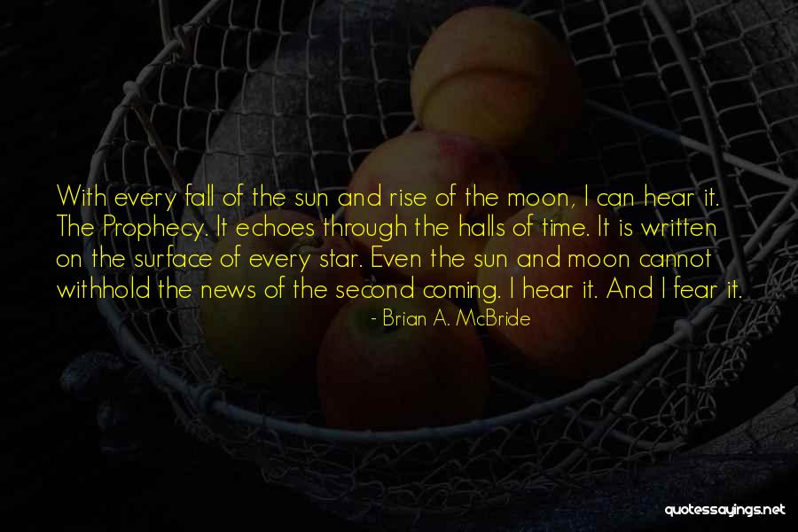 Coming Out Of The Darkness Into The Light Quotes By Brian A. McBride