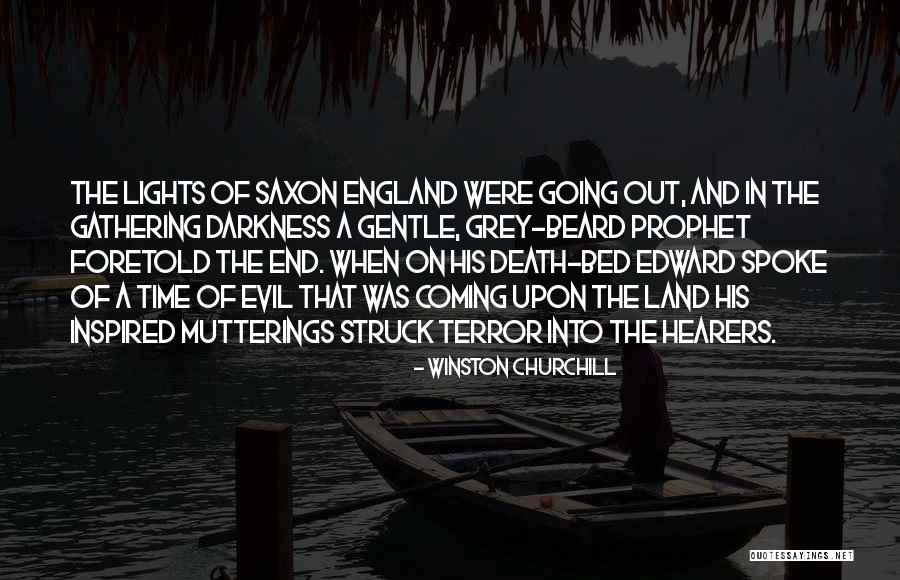 Coming Out Of The Darkness Into The Light Quotes By Winston Churchill