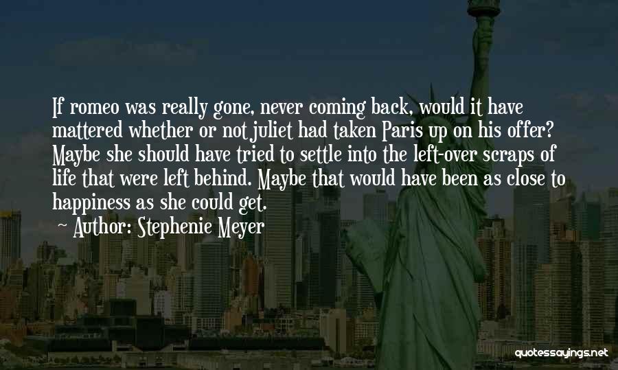 Coming Second Best Quotes By Stephenie Meyer