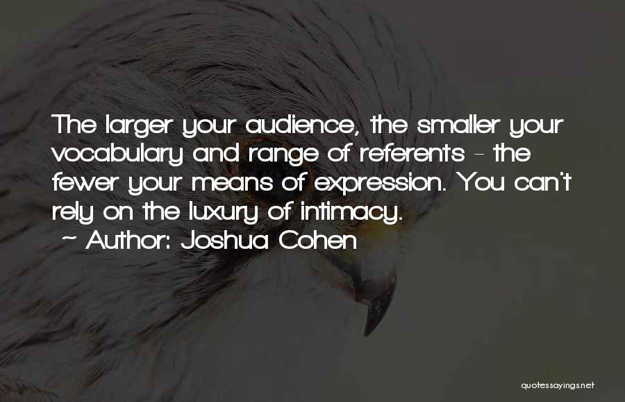 Comisionados Presidenciales Quotes By Joshua Cohen