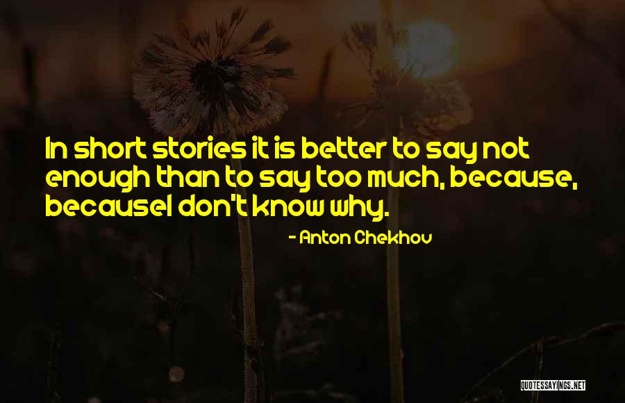Comites Dubai Quotes By Anton Chekhov