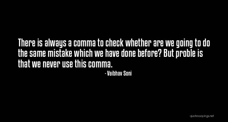 Comma Before All Quotes By Vaibhav Soni