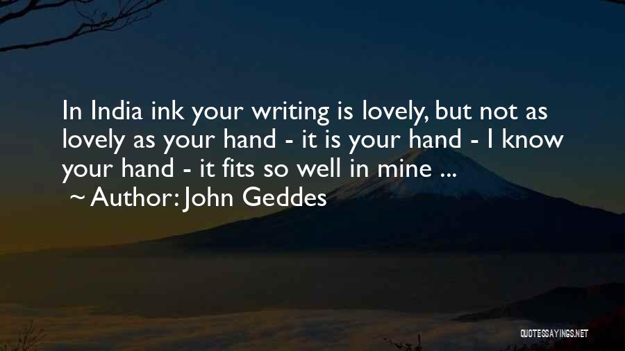 Comma Before Double Quotes By John Geddes