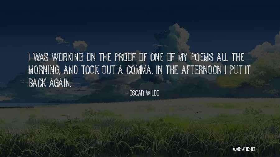 Comma Outside Quotes By Oscar Wilde Comma Outside Quotes By Oscar Wilde