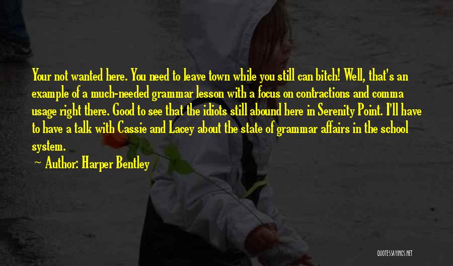 Comma Within Quotes By Harper Bentley