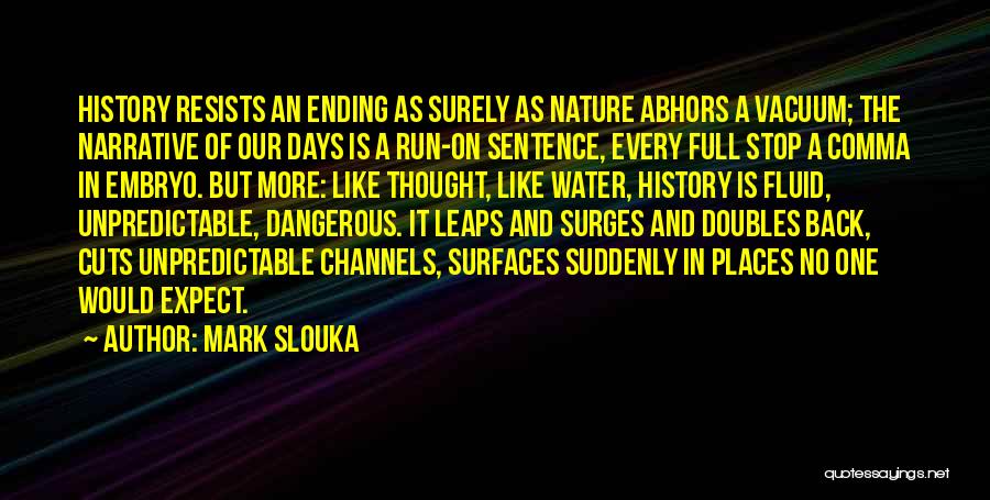 Comma Within Quotes By Mark Slouka