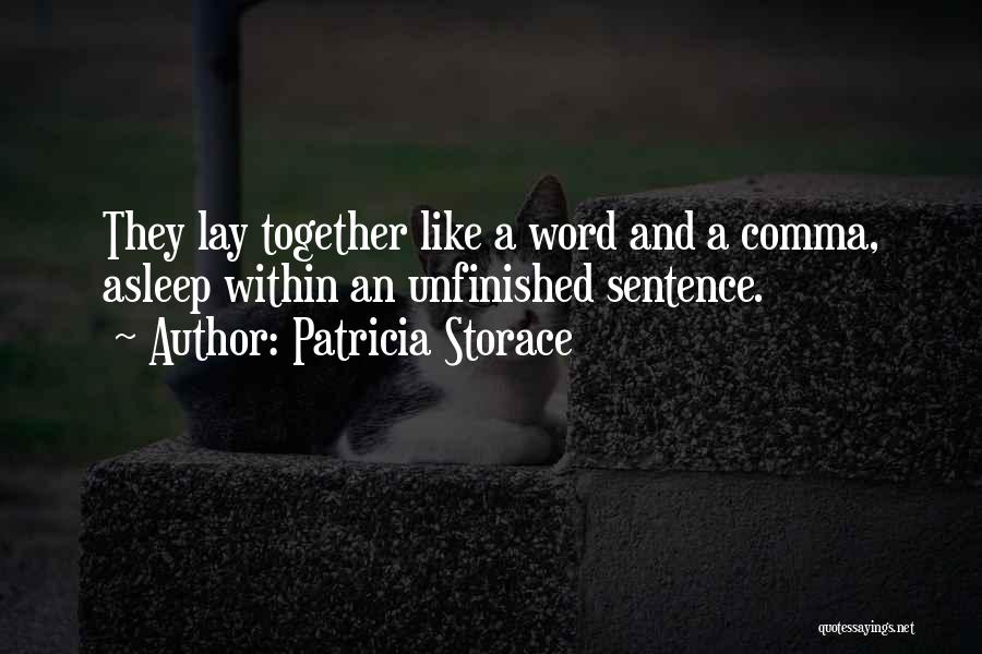 Comma Within Quotes By Patricia Storace