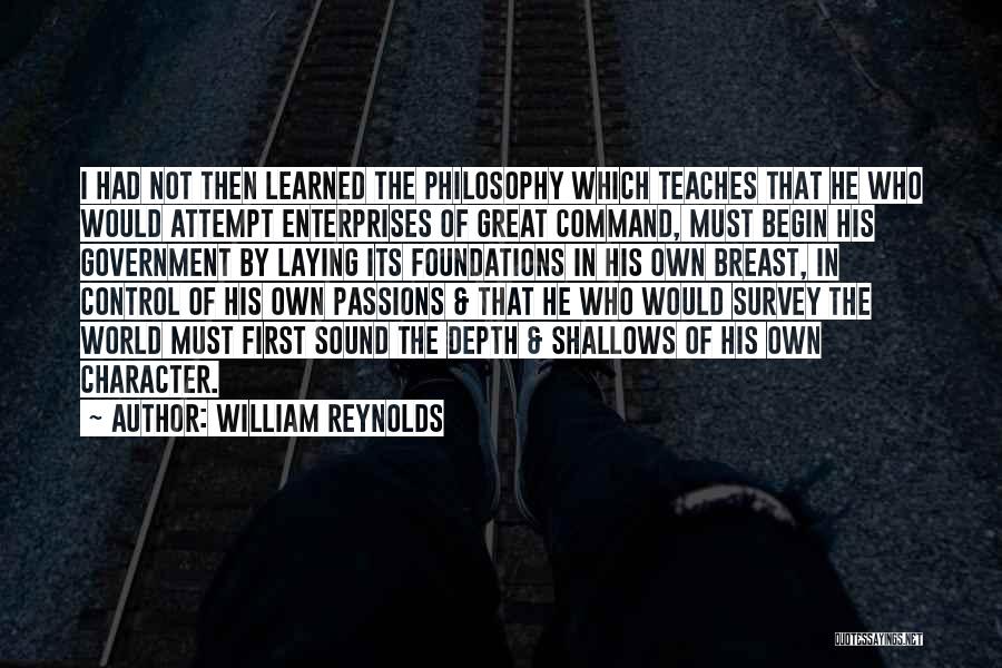 Command At Sea Quotes By William Reynolds