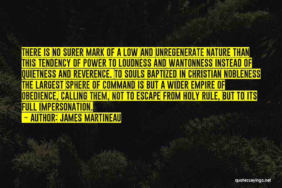 Command Quotes By James Martineau