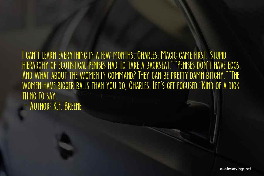 Command Quotes By K.F. Breene