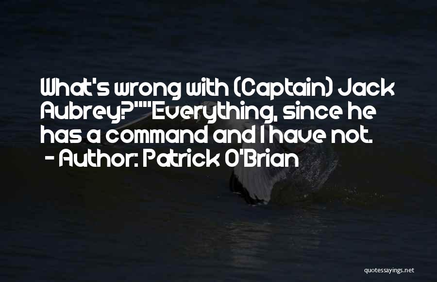 Command Quotes By Patrick O'Brian